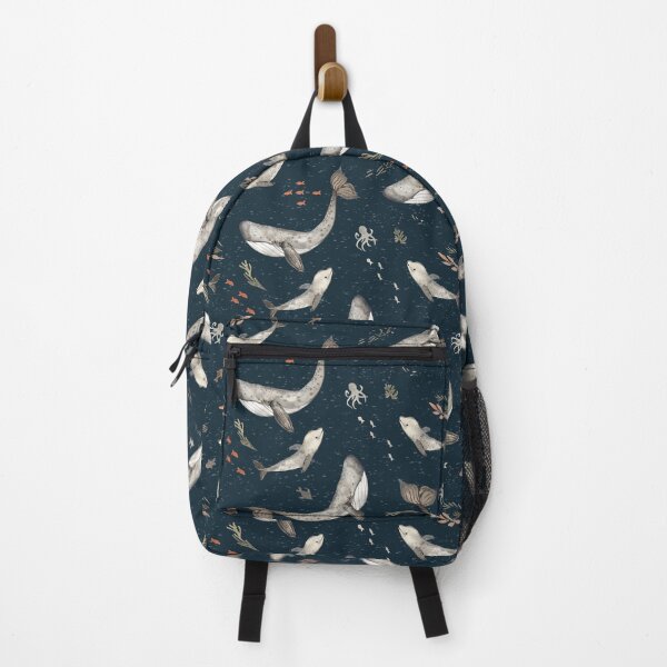 Item preview, Whales watercolor designed and sold by Petit Faon Prints.