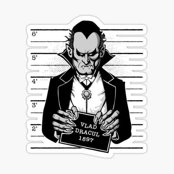 Movie Monsters: Dracula/Vampire Cartoon Character Sketch 03