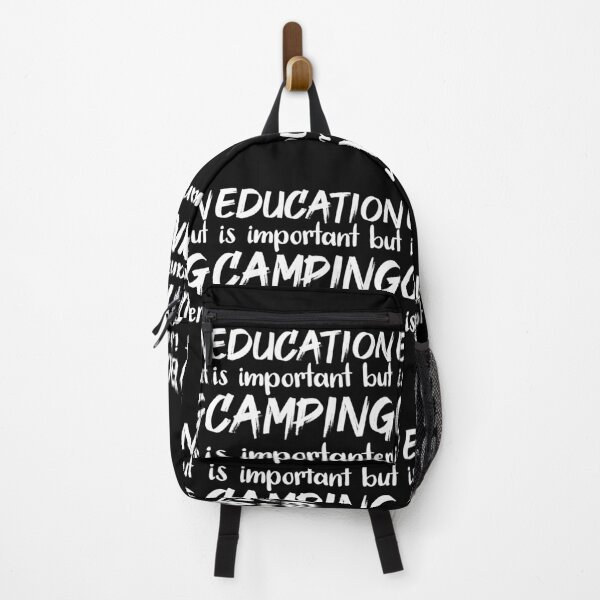 Item preview, Education Is Important But Camping Importanter designed and sold by jacks-tees.