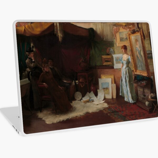 Item preview, Justes Critiques (1887) - Charles Courtney Curran designed and sold by SALON DES ARTS.