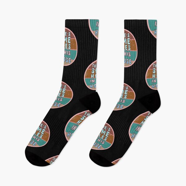 Item preview, THERE'S SOME HOLES IN THIS HOUSE VINTAGE RETRO FUNNY DESIGN designed and sold by thebaronart.