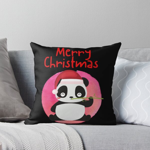 Item preview, Merry Christmas with Cute Panda designed and sold by springbloomb.