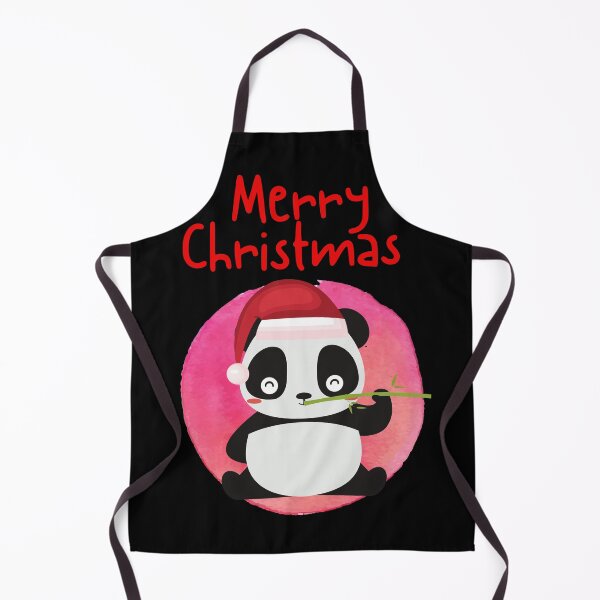 Item preview, Merry Christmas with Cute Panda designed and sold by springbloomb.