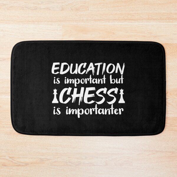 Item preview, Education Is Important But Chess Importanter designed and sold by jacks-tees.