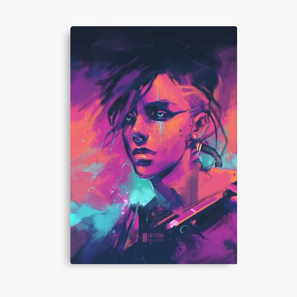 Cyan Canvas Print
