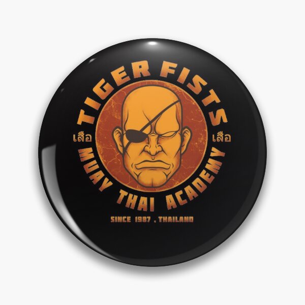 Item preview, Tiger Fists: Sagat designed and sold by A Little Bit of  Everything.