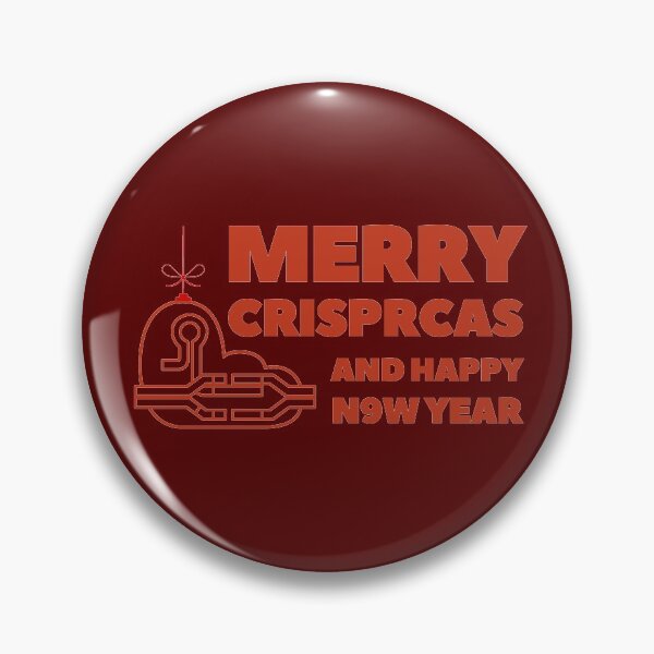 Item preview, Merry CRISPRCas and Happy N9w Year designed and sold by SciHiFi.