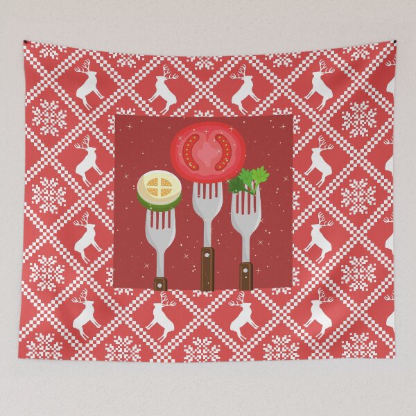 Item preview, Vegan Christmas Sweater designed and sold by corralmontana.