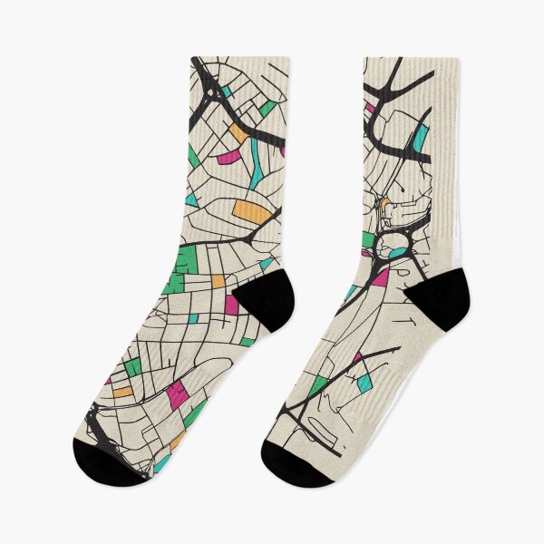 Item preview, Sheffield, England Street Map designed and sold by A Deniz Akerman.