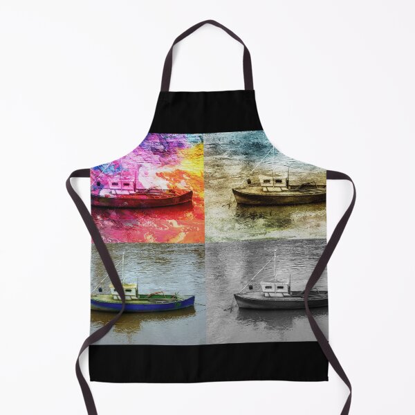 Item preview, Collage of a Tugboat in York, Yorkshire, UK designed and sold by PicsByTony.