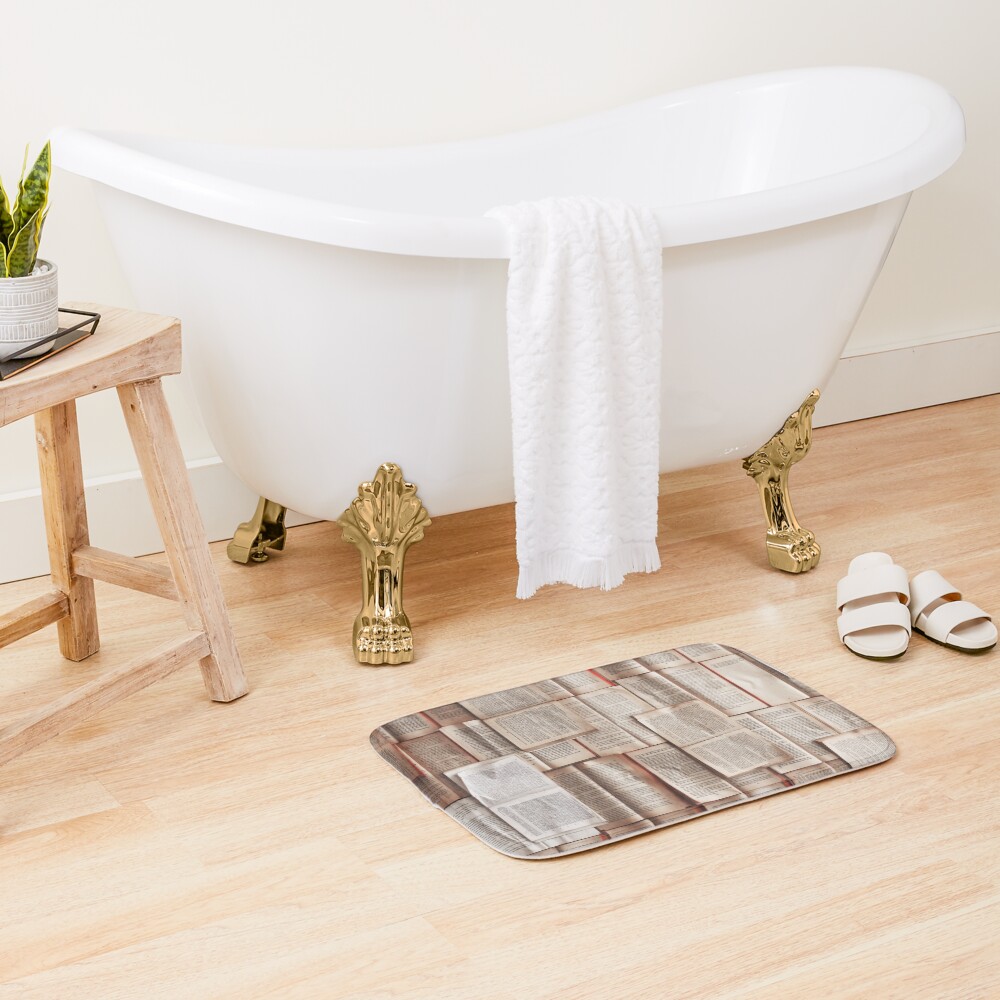 Item preview, Bath Mat designed and sold by bubble-bulb.