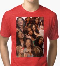 TIFFANY POLLARD: Collage Tri-blend T-Shirt