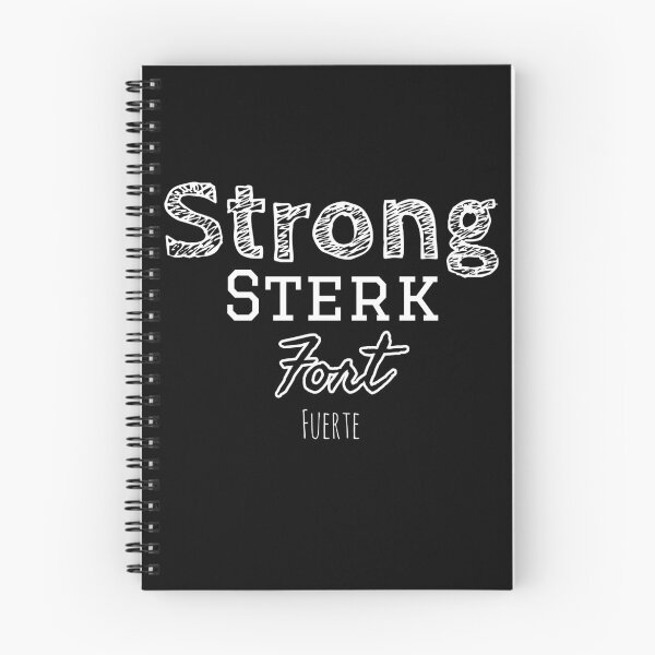 Item preview, Strong, Sterk, Fort, Fuerte. designed and sold by Sae-.