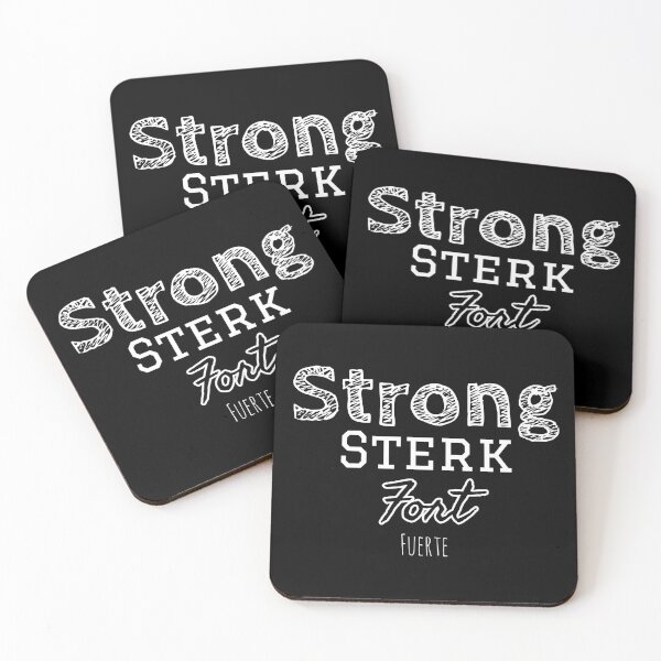 Item preview, Strong, Sterk, Fort, Fuerte. designed and sold by Sae-.