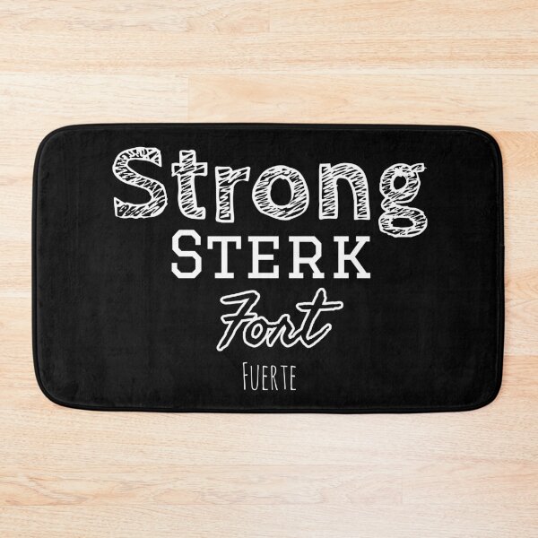 Item preview, Strong, Sterk, Fort, Fuerte. designed and sold by Sae-.