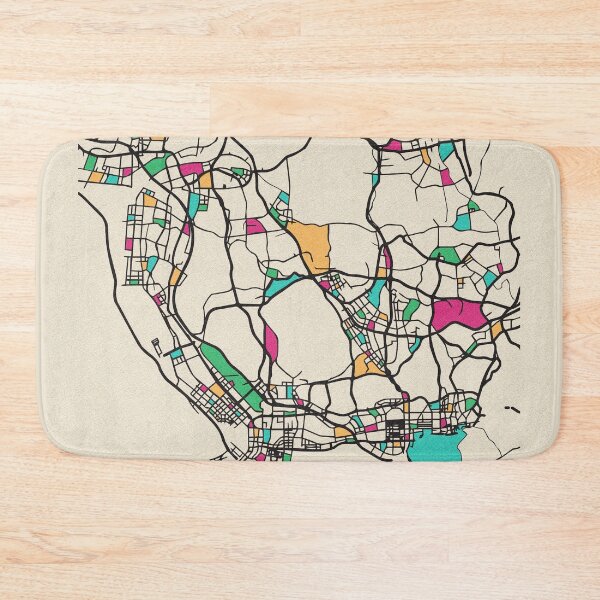 Item preview, Shenzhen, China Street Map designed and sold by A Deniz Akerman.