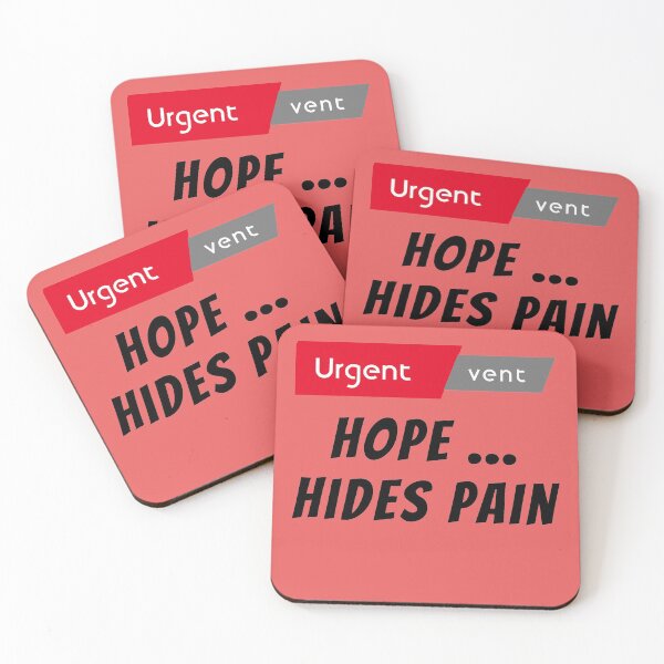 Item preview, urgent vent hope ... hides pain designed and sold by Mounir Ameur Ali.