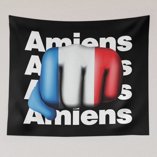 Item preview, Strong Amiens French Fist France Flag designed and sold by elhefe.