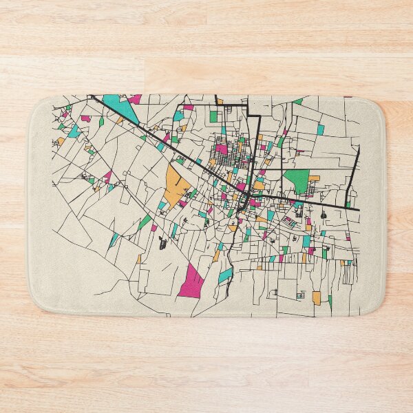 Item preview, Siem Reap, Cambodia Street Map designed and sold by A Deniz Akerman.