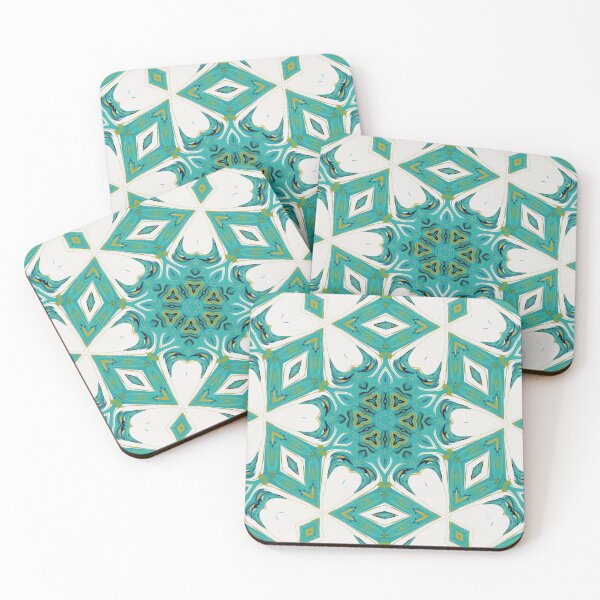 Item preview, Teal Appeal 2 Surface Pattern Artist Jenny Meehan  designed and sold by Jenny Meehan Art Prints and Patterns  .