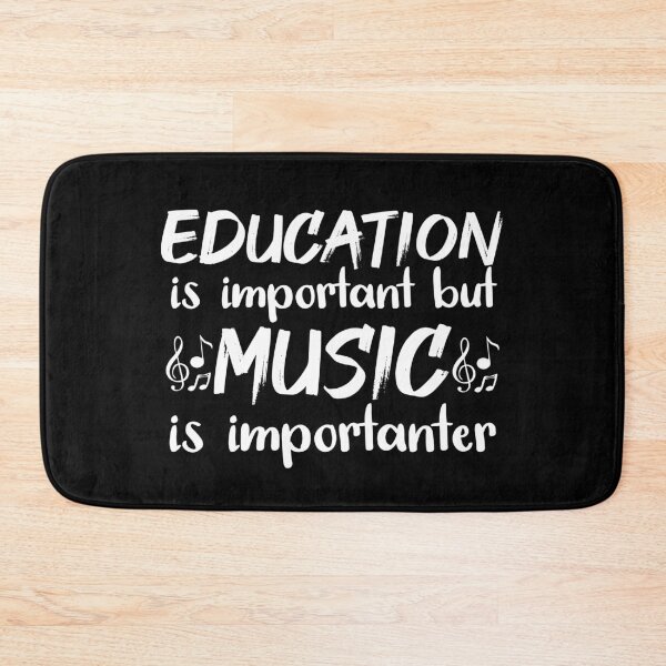 Item preview, Education Is Important But Music Is Importanter designed and sold by jacks-tees.