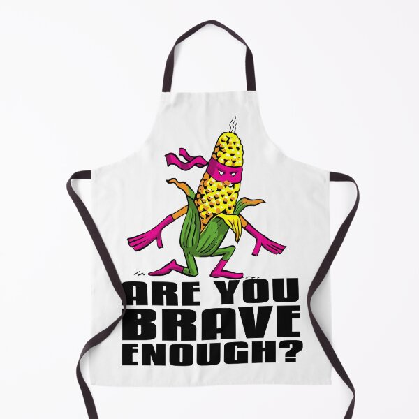 Item preview, Corn On The Cob Are You Brave Enough? Big Corner Ninja Foodietoon Vegetable Superheroes designed and sold by ProjectX23.