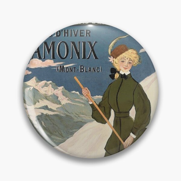Item preview, Chamonix Mont Blanc Vintage Ski designed and sold by cutesy.