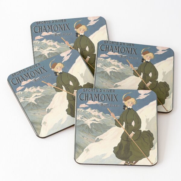 Item preview, Chamonix Mont Blanc Vintage Ski designed and sold by cutesy.