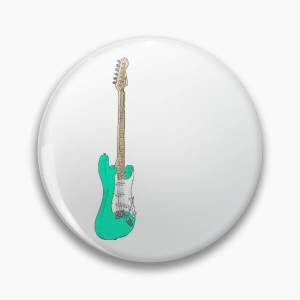 Item preview, Electric Guitar Sketch Turquoise designed and sold by ghzdickinson.