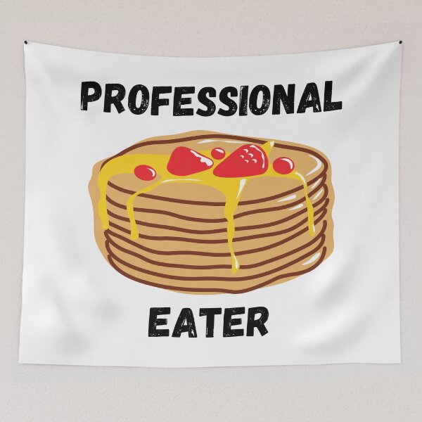 Item preview, Professional Pancakes Eater Funny Breakfast Gift for Pancake Lovers designed and sold by Nathalie Aynié.