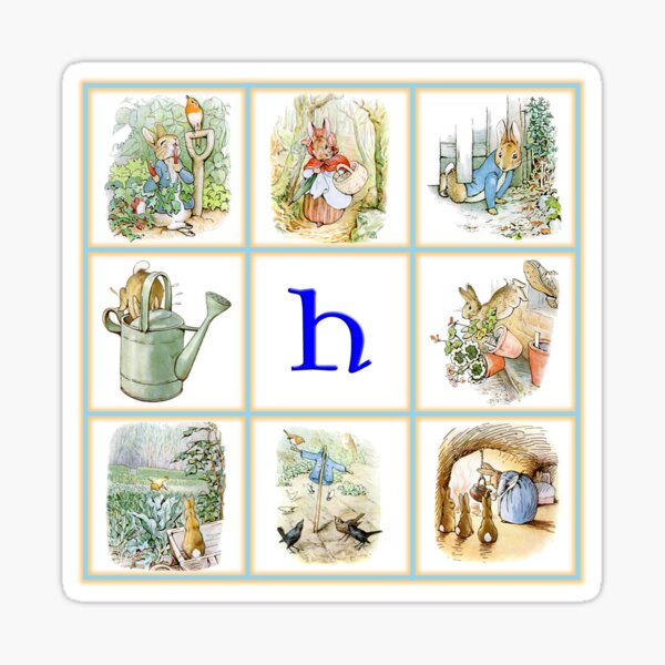 Item preview, PETER RABBIT for the child whose name begins with H designed and sold by johndhalsted.