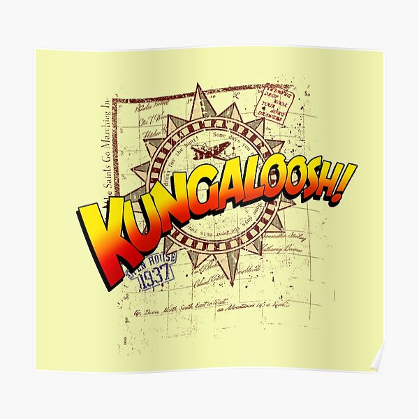 "KUNGALOOSH!" Poster by Robiberg Redbubble