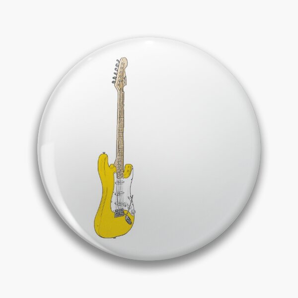 Item preview, Electric Guitar Sketch Yellow designed and sold by ghzdickinson.
