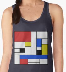 Mondrian Lines Women's Tank Top