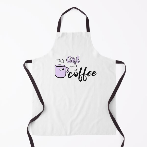 Item preview, This girl runs on coffee designed and sold by MarinaBDesigns.