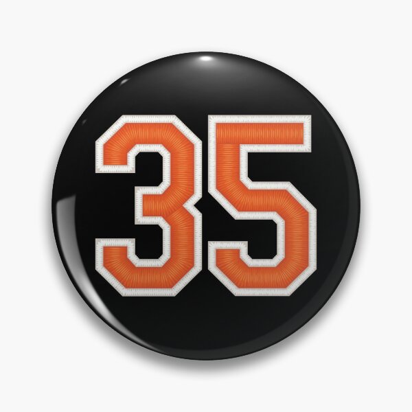 Item preview, Sports Number 35 Jersey thirty-five Orange designed and sold by elhefe.