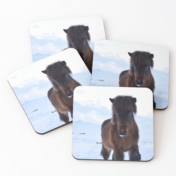 Item preview, Fluffy young horse designed and sold by elisainiceland.