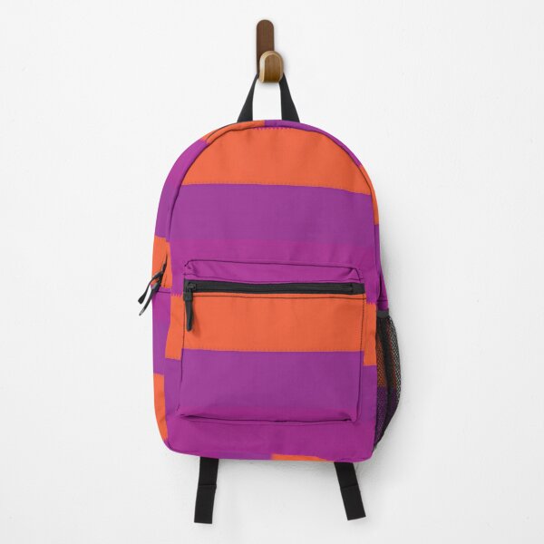 Item preview, Purple and orange stripes designed and sold by tetibright.