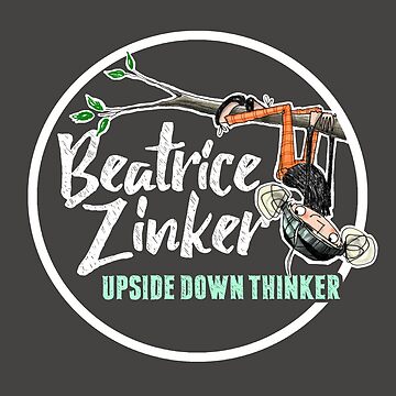 Artwork thumbnail, Beatrice Zinker, Upside Down Thinker T-Shirt + Merchandise by Shelley Johannes Studio