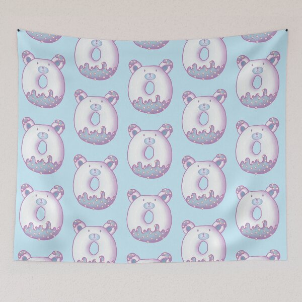 Item preview, Donut polar bear (blue) designed and sold by ibyrd-7.