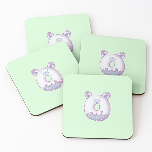 Item preview, Donut polar bear (green) designed and sold by ibyrd-7.