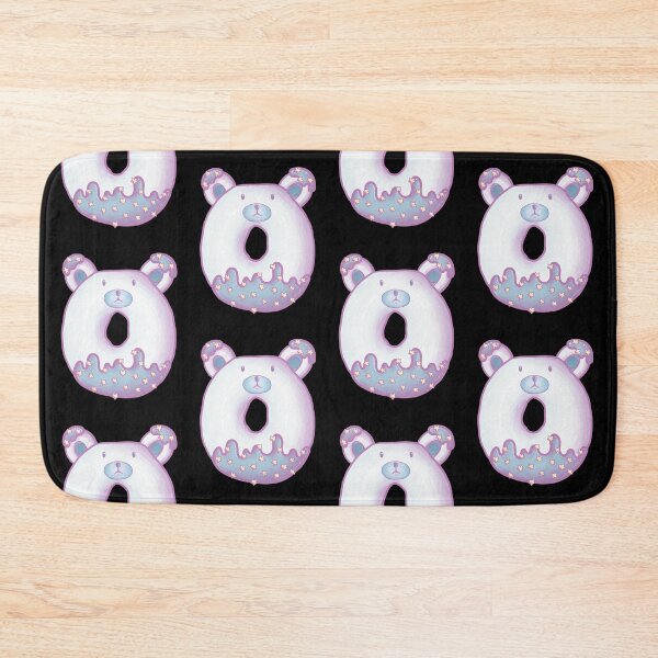 Item preview, Donut polar bear (black) designed and sold by ibyrd-7.