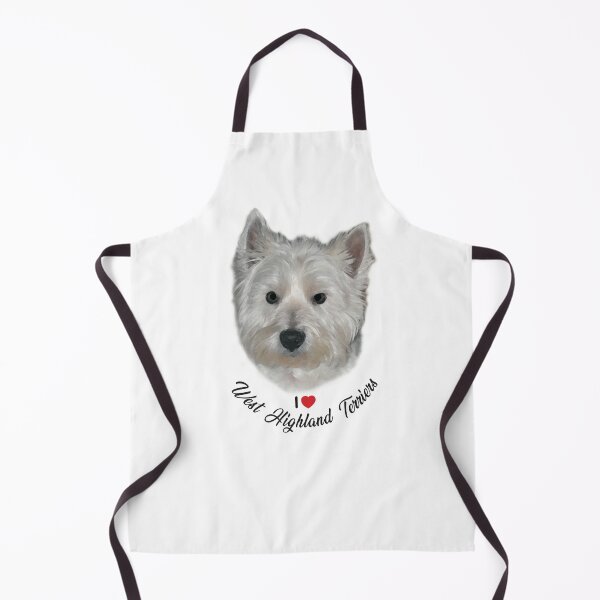 Item preview, I Love West Highland Terriers - Westie Dog designed and sold by BijouArt.