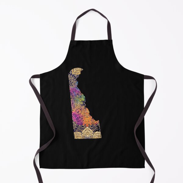 Item preview, Delaware United States of America Mandala Map  designed and sold by labatchino10.