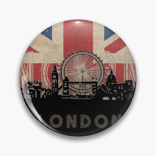 Item preview, london skyline flag designed and sold by BekimART2.