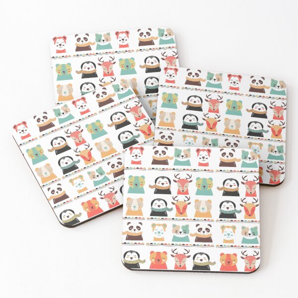 Item preview, Christmas with cute animals designed and sold by springbloomb.