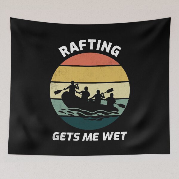 Item preview, Vintage Retro Rafting Rafter Ride River Paddle Gift designed and sold by TastefulTees.