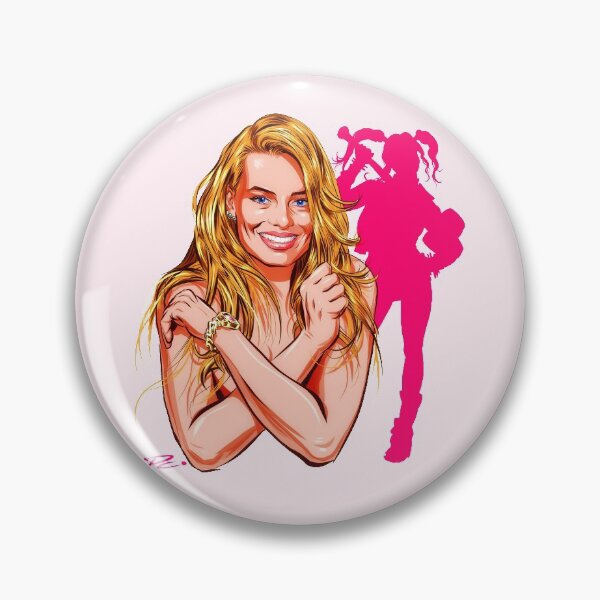 Item preview, Margot Robbie - An illustration by Paul Cemmick designed and sold by TIGERDAVER.