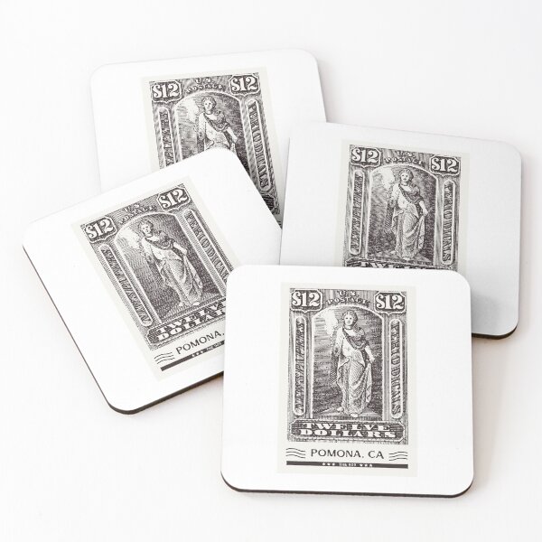 Item preview, Pomona, CA, The 909, California - Vintage Post Stamp designed and sold by Segelstadt.