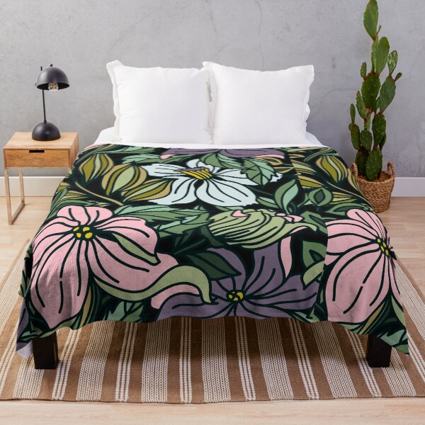 Item preview, flowers, psychedelic art colors, colors, red, white, blue, purple, pink, soft, watercolors, pastels, summer, yellow, designed and sold by prteacool.